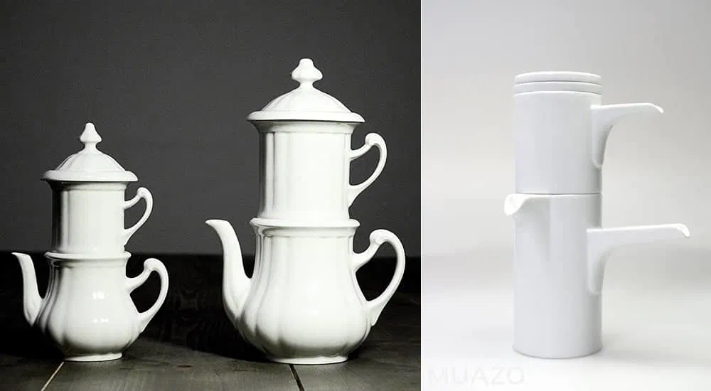 Kaffeebereiter - Karlsbader Kanne und Bayreuther Kanne