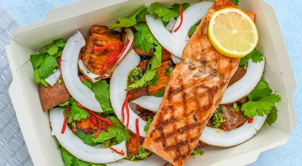 Gesunde Lebensmittel - Lachs