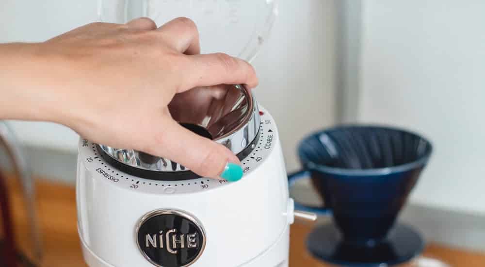 Niche Zero - Mahlgrad einstellen