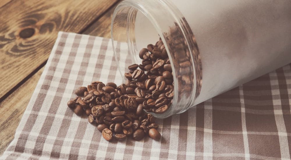 Kaffeedose Luft