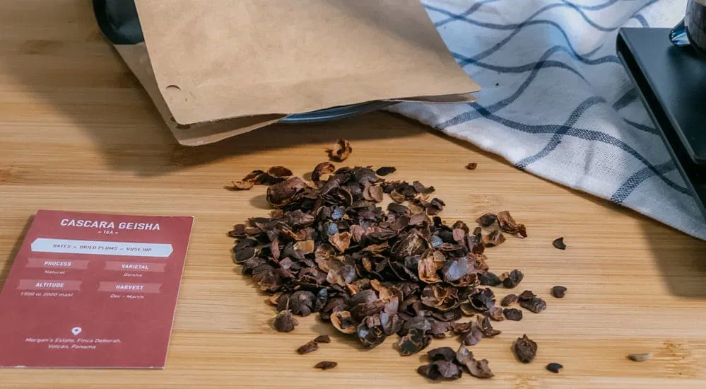 Kaffeekirschen Tee - Cascara Packung
