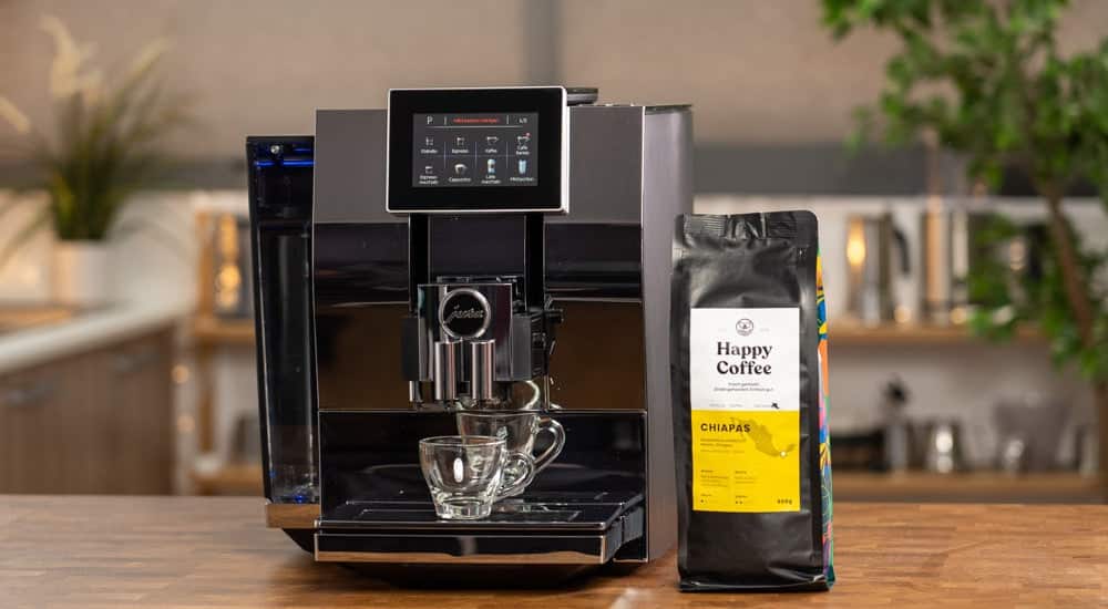 Kaffee aus dem Kaffeevollautomat - Happy Coffee Chiapas