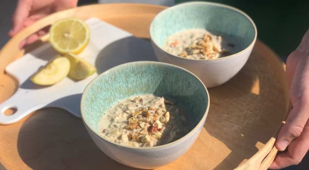 Bircher Müsli selber machen - Serviervorschlag
