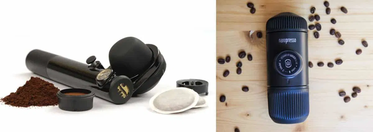 Handhebel Espressomaschine - Handpresso vs. Nanopresso
