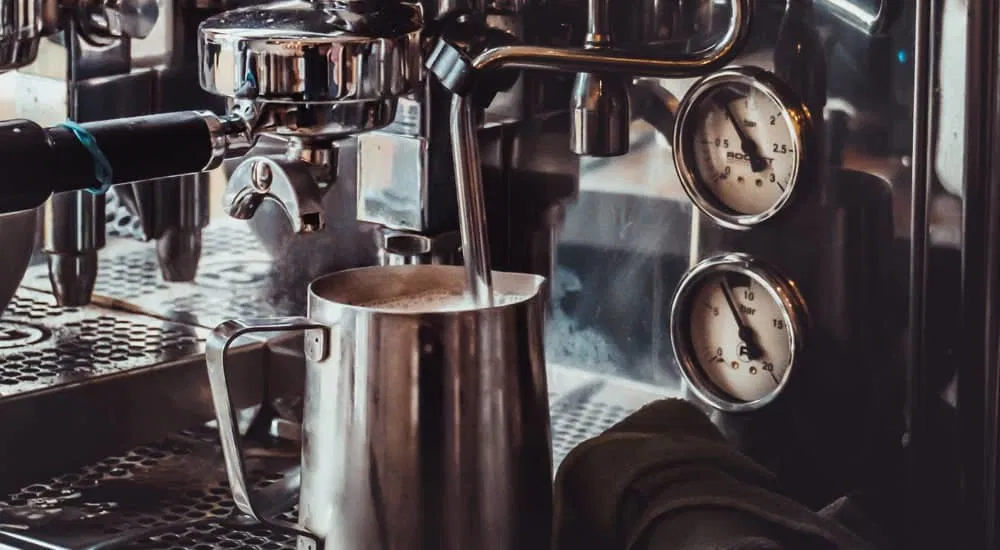 Latte Art - Siebträgermaschine