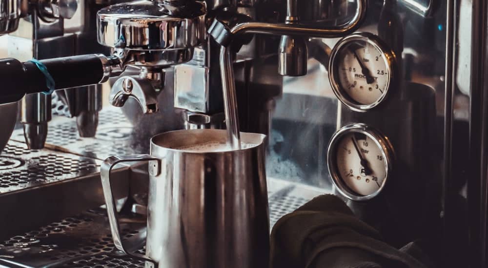 Latte Art - Siebträgermaschine