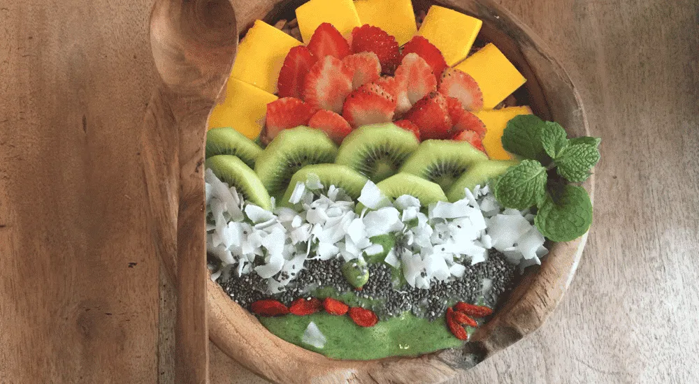 Grüne Smoothie Bowl