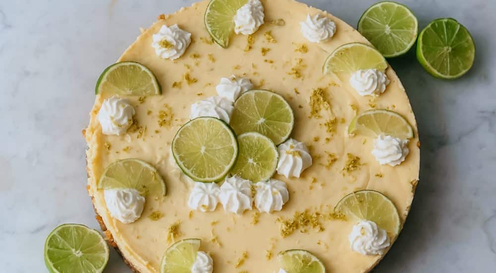 Key Lime Pie mit Limettensahne