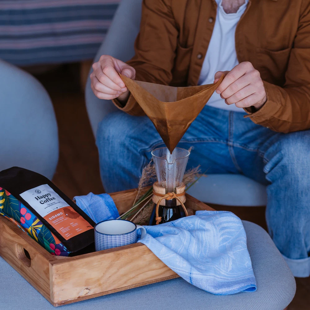Chemex Classic 6-Cup — Glaskanne mit Eigensfilter