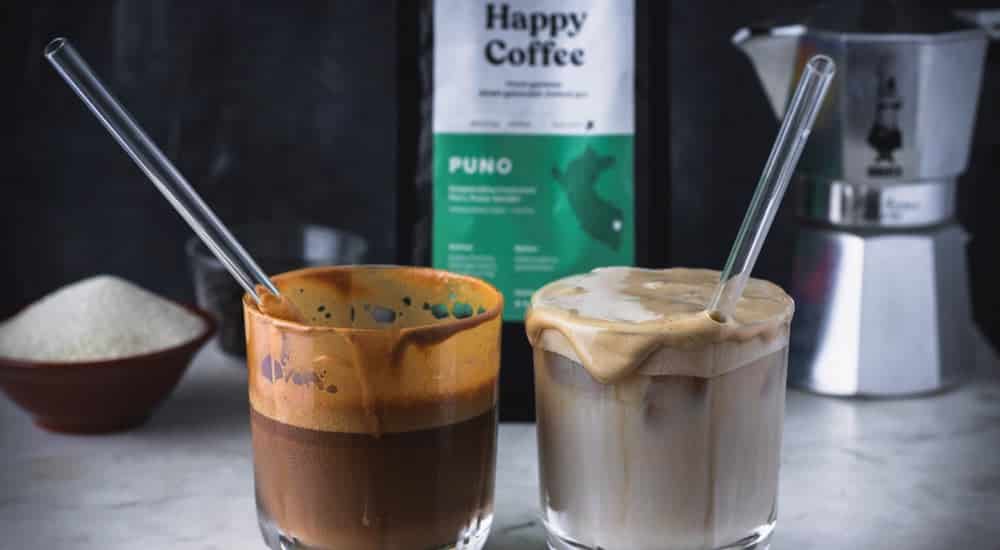 Dalgona Coffee - mit und ohne Instantkaffee