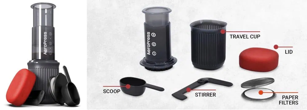 Reise Kaffeemaschine - Aeropress