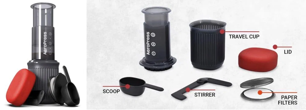 Reise Kaffeemaschine - Aeropress
