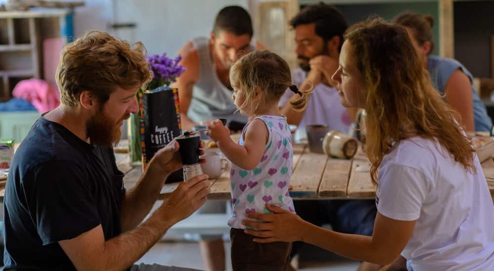 Statt große Mengen Kaffee einfrieren - Kaffeeklatsch mit Freunden