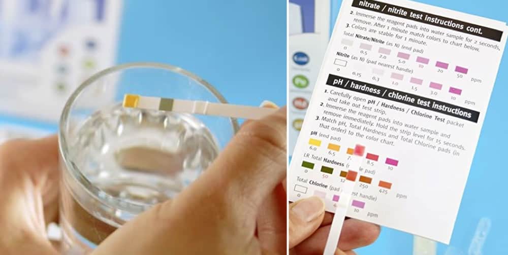 Wasserfilter - Wassertest