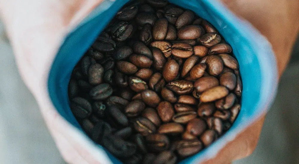 Reise Kaffeemaschine - Kaffeebohnen