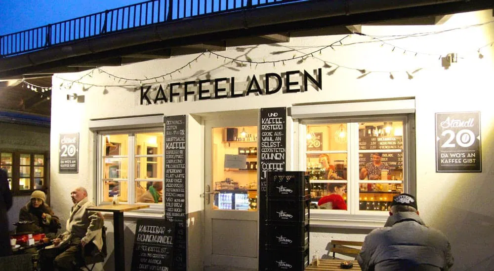 Latte Macchiato - Kaffeeladen in München