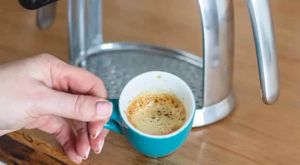 Leckerer Espresso aus der ROK