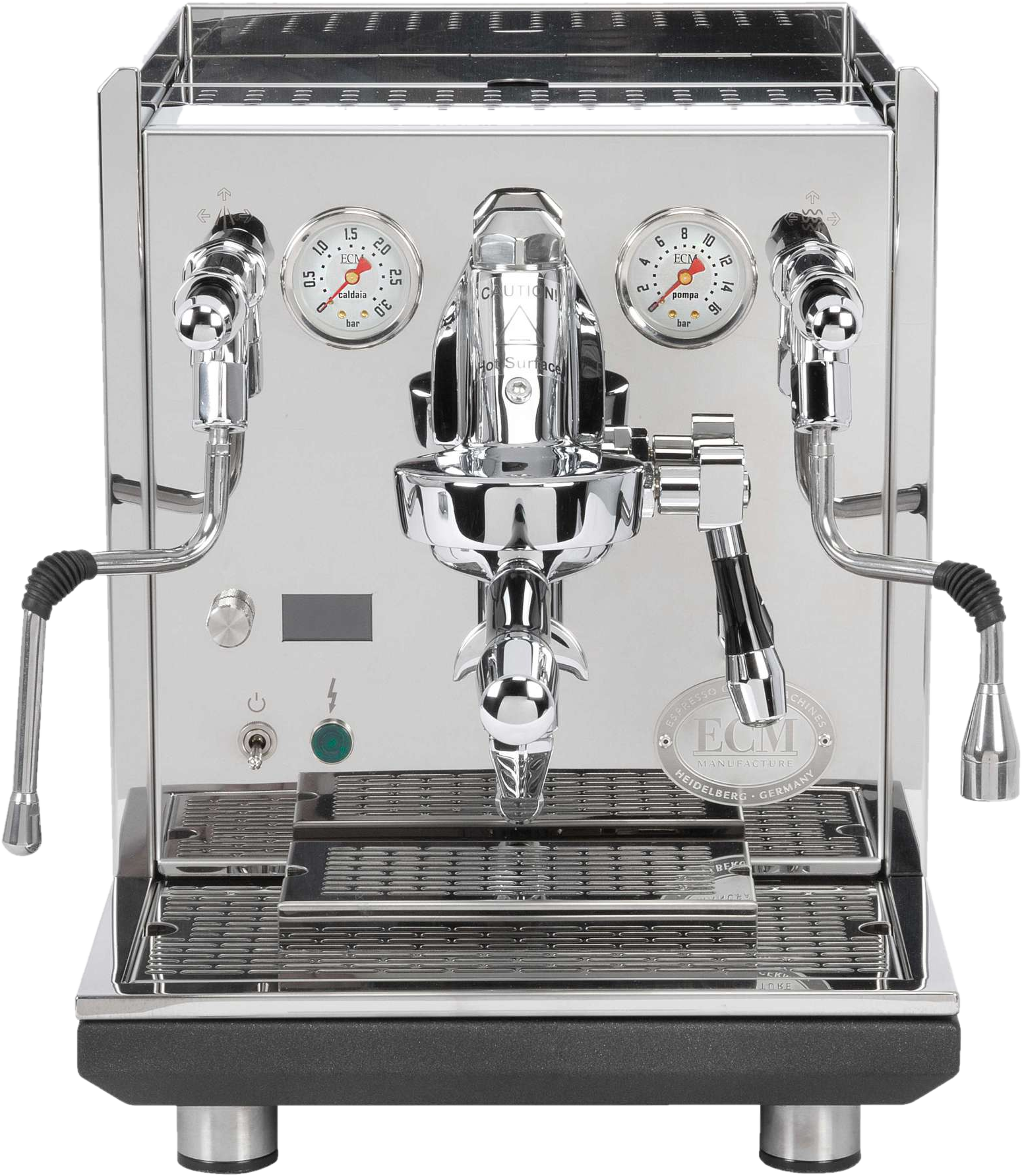 ECM Synchronika II · Dualboiler-Siebträger im Test
