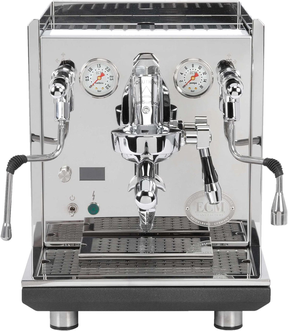 ECM Synchronika II · Dualboiler-Siebträger im Test