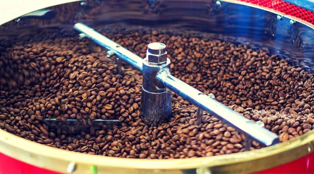 Frisch gerösteter Kaffee