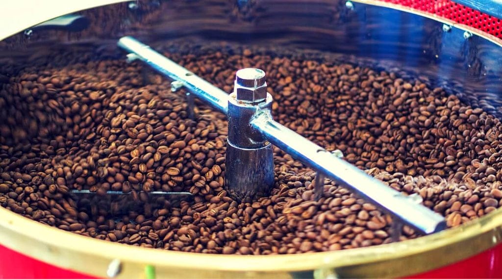 Frisch gerösteter Kaffee