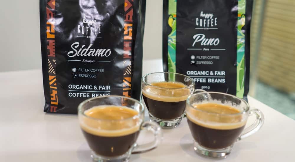 Kaffeevollautomat Test - Kaffeebohnen Test Happy Coffee