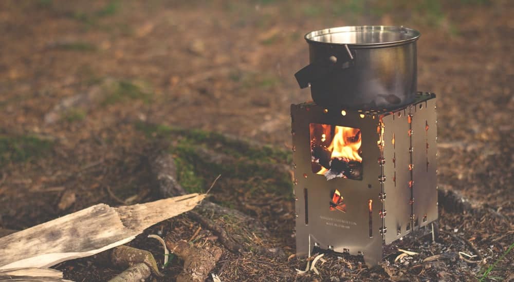Reise Kaffeemaschine - Wasser kochen