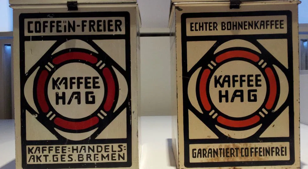 Entkoffeinierter Kaffee: Kaffee Hag