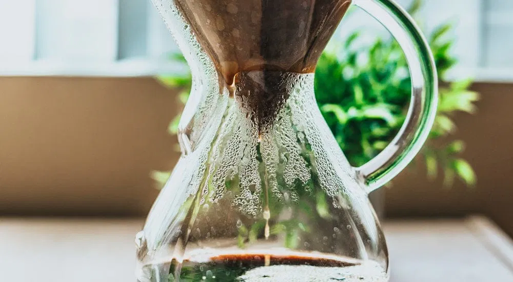 Chemex mit Glasgriff