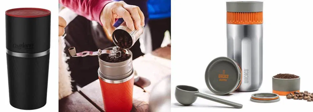 Reise Kaffeemaschine - Cafflano Wacaco