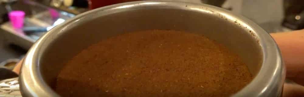 Übergrößen Tamper - Fester Kaffee am Siebrand