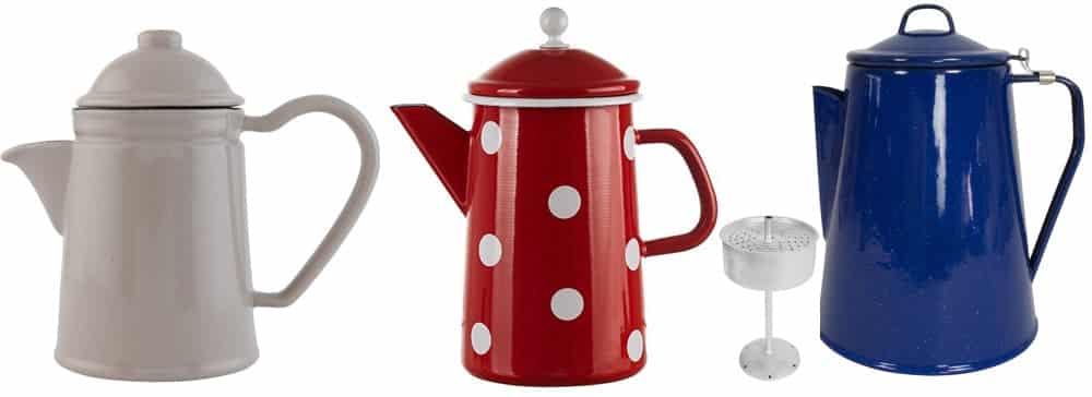 Kaffeekanne Emaille