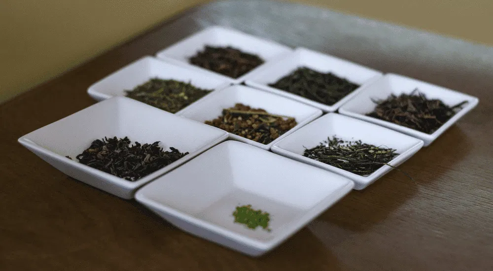 Grüner Tee: Teesorten