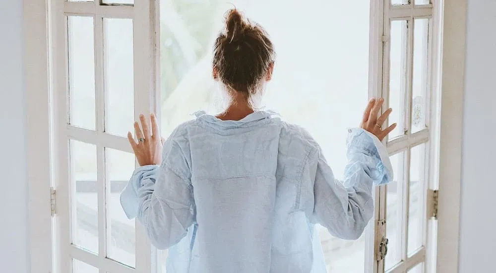 Nachhaltig leben - Stoßlüften