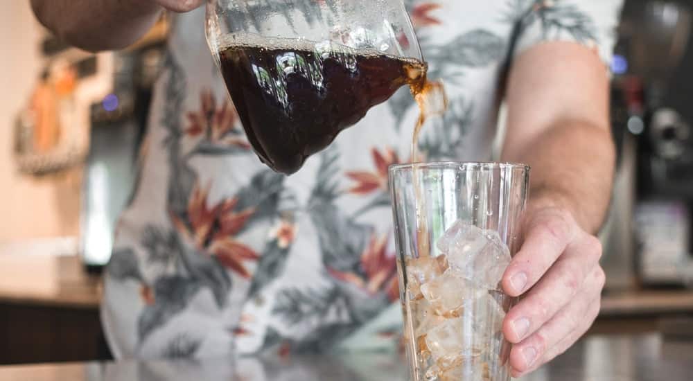 Eiskaffee - Kaffee kalt werden lassen