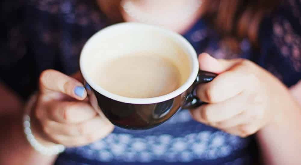 Milchkaffee - Schale