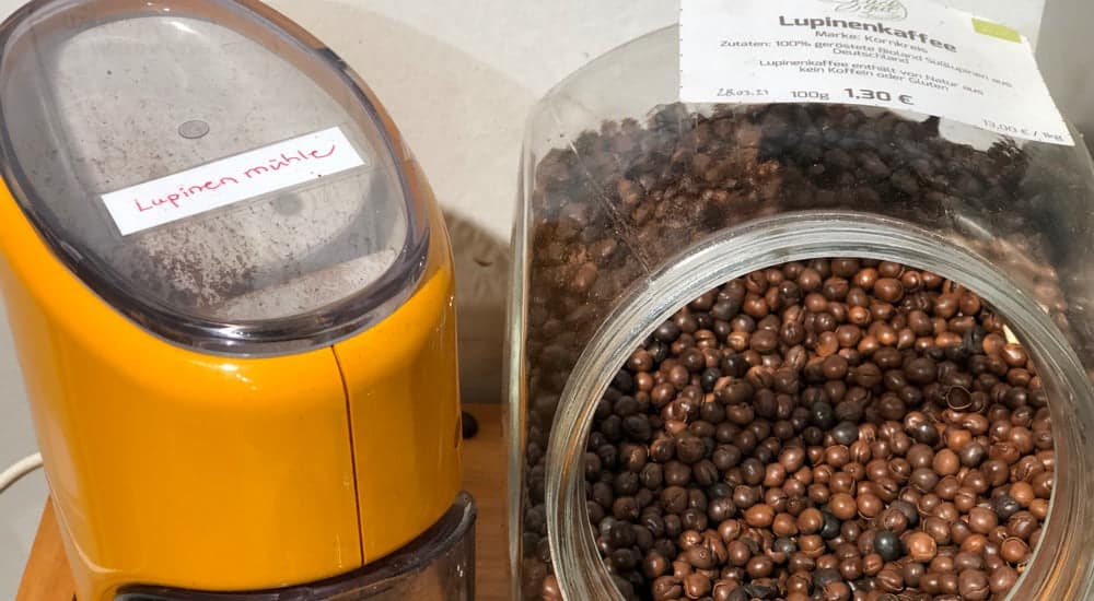 Lupinenkaffee - Ger&ouml;stete Lupinensamen