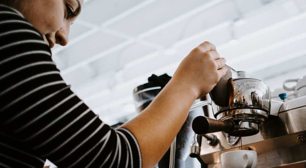 Espressobohnen Siebträgermaschine