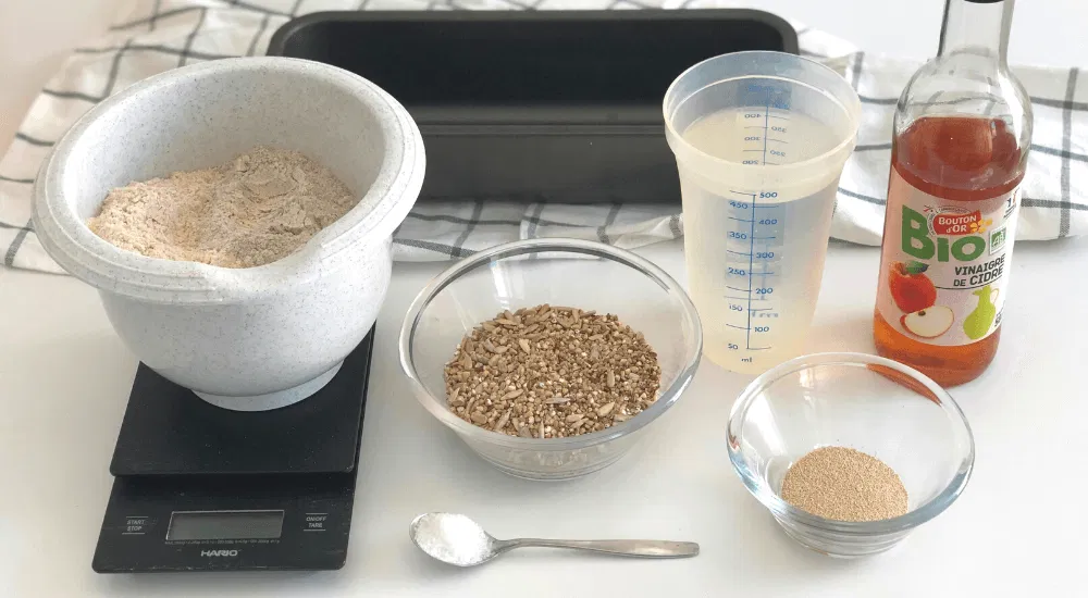 Brot Rezept für Vollkornbrot - Zubereitung