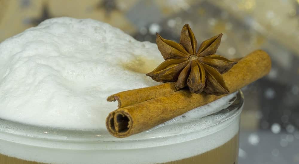 Milchschaum Chai Latte