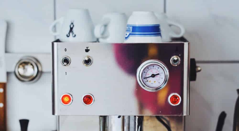 Espressotassen vorwärmen