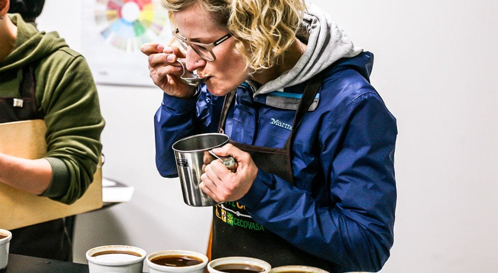 Cupping - Kaffeeverkostung - Schlürfen