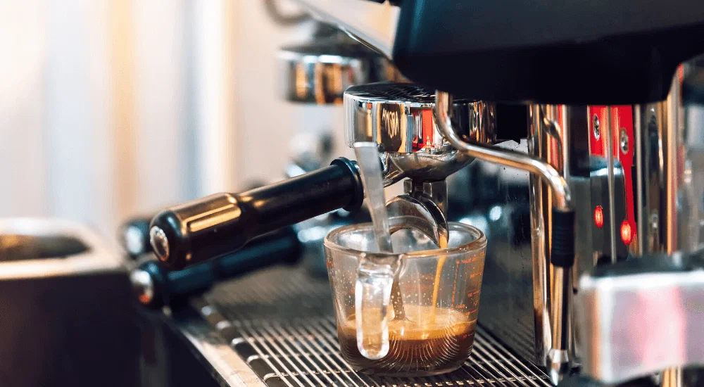 Affogato - Espresso - Siebträgermaschine