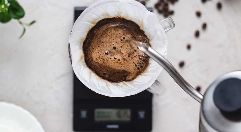 Kaffeebohnen Test - Körper und Kaffeeöle