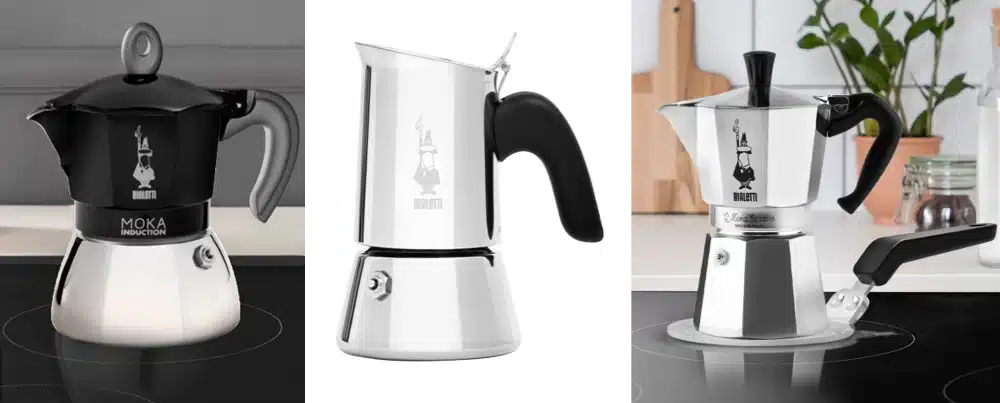 Bialetti Induktion Espressokocher Vergleich: Venus, Moka Induction und New Venus