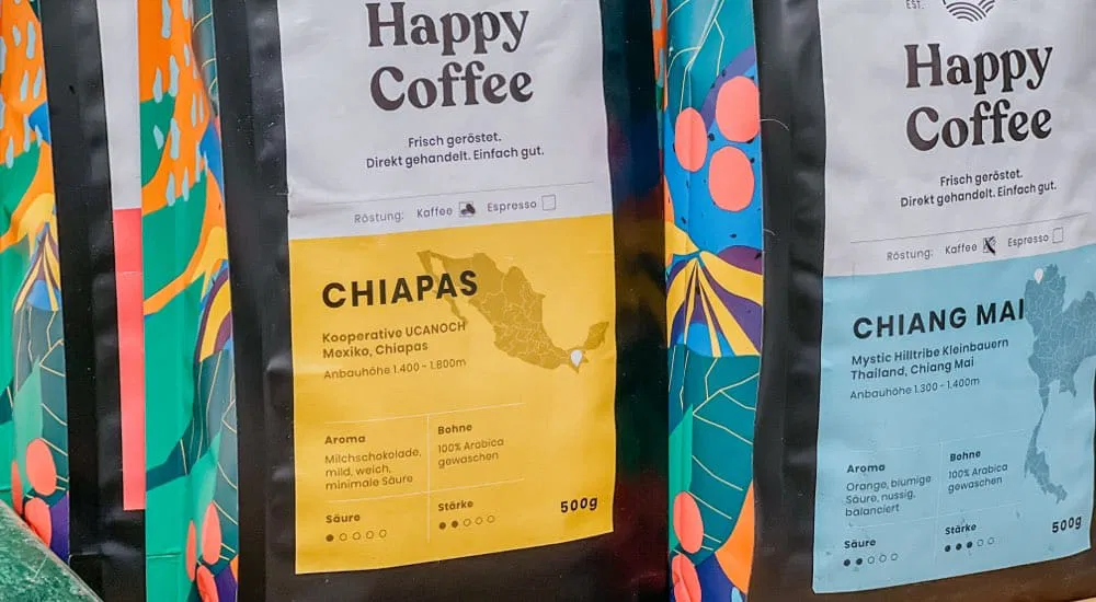 Säurearmer Kaffee - Kennzeichnung