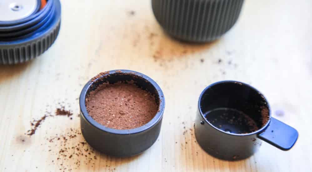 Nanopresso - Befüllen und Tampen