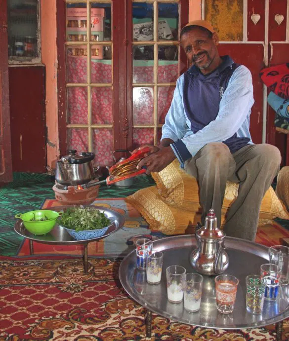 Pfefferminztee aus Marokko