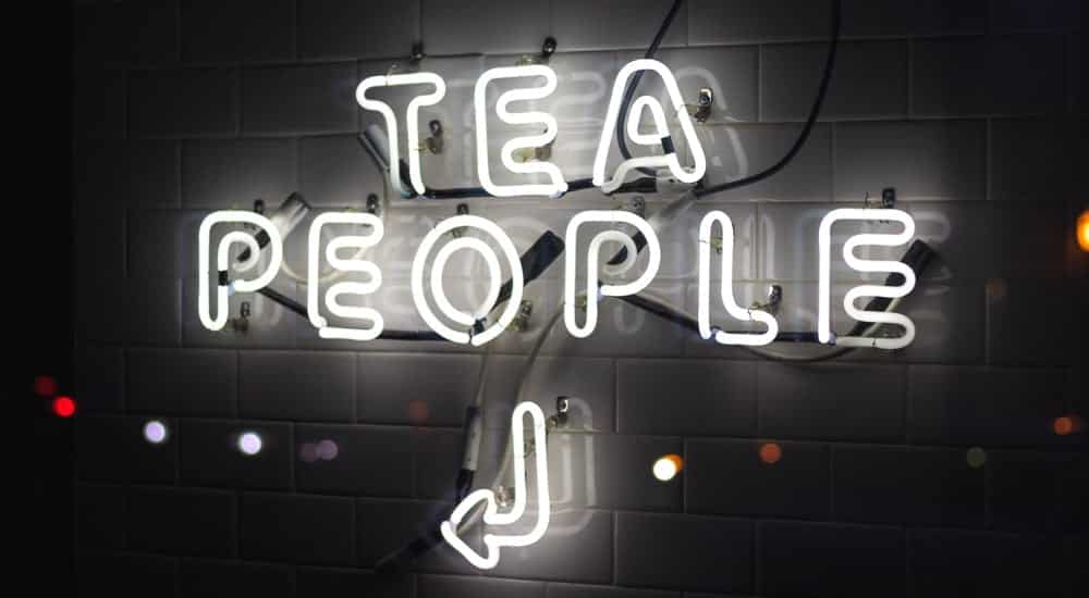 Kaffee oder Tee - Teetrinker