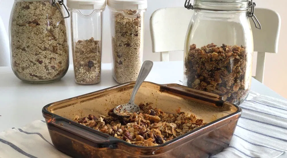 Paleo Müsli selber machen - Backen